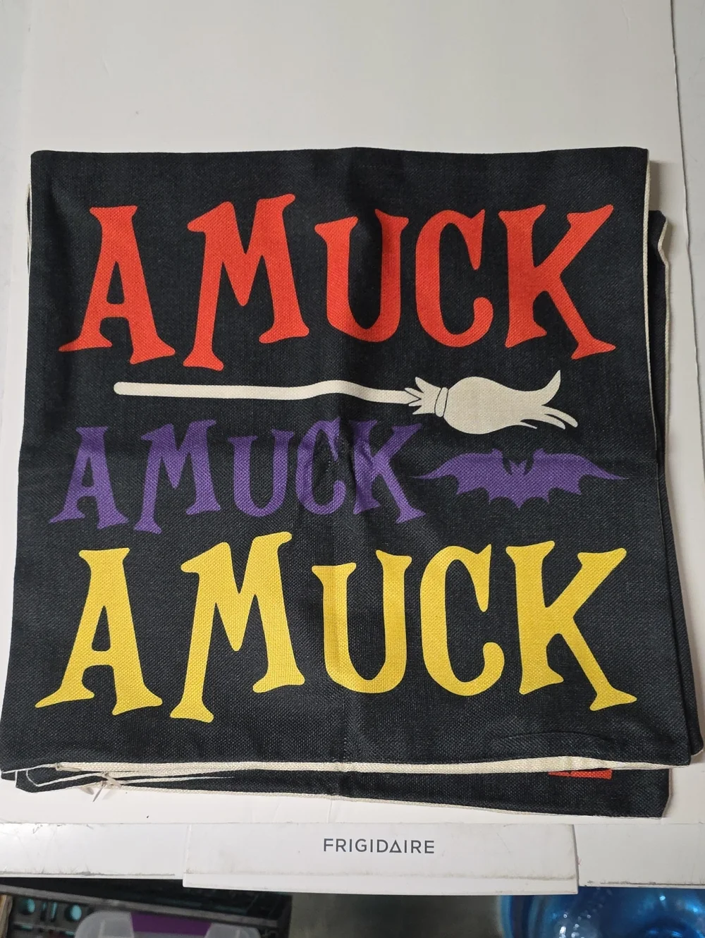 Set of 4 Hocus Pocus Pillow Covers 18x18 Inches.